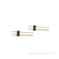 2.54mm Pitch Pin header Connector Single Row Straight SQ0.64mm H2.5mm 1*2P